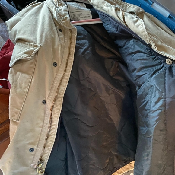 Vintage XL Cold Weather Lined Man's Field Jacket - Picture 10 of 11